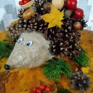 Осенний ёжик