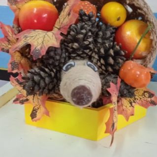 Осенний ёжик