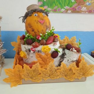 Осенний ёжик