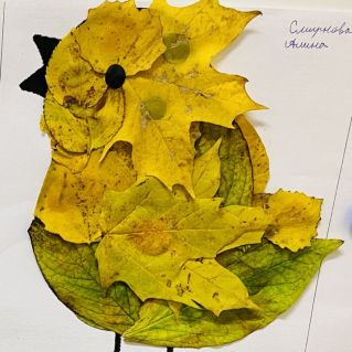 Осенний наряд природы