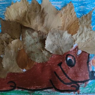 "Осенний" ёжик