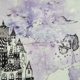 "Весенний закат"