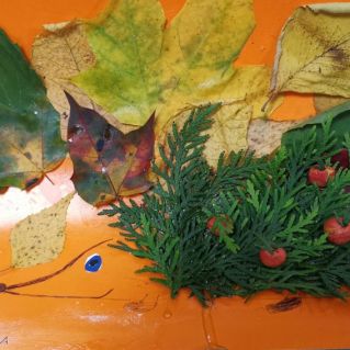 Осенний ежик