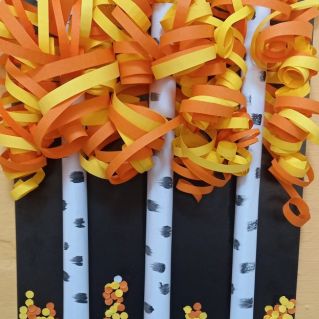 "Осенние березки"