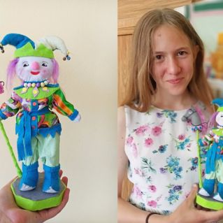 "Потешный скоморох"