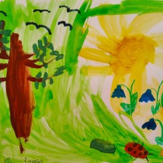 "Мой любимый папа"