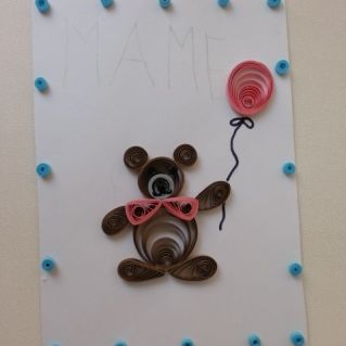 Мишка в подарок