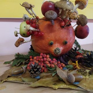 "Ёжик с запасами"