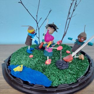 "Посадили деревце!"