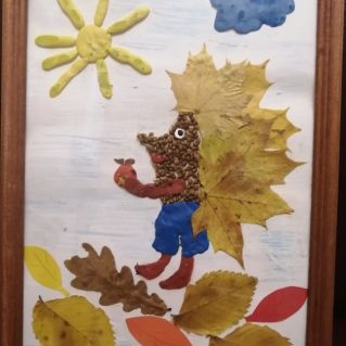 "Ёжик готовится к зиме"