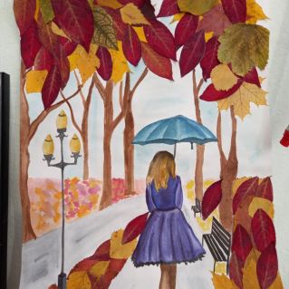 "Прогулка в осеннем парке"