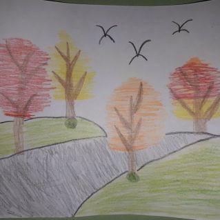 "Осений лес"