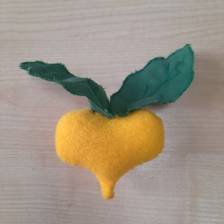 Поделка из фетра "Репка"