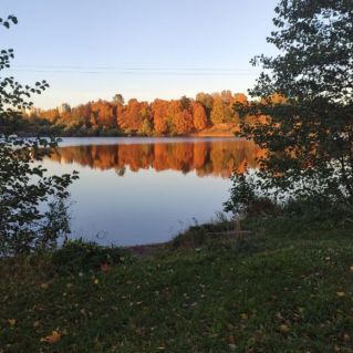 Осень в зеркало глядит...