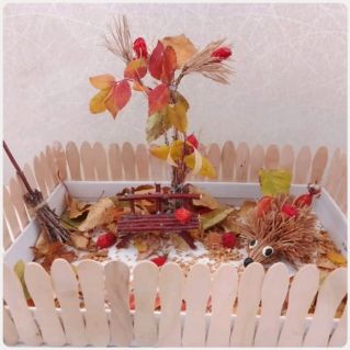 "Осенний двор"