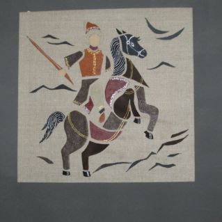 "Батыр на коне"