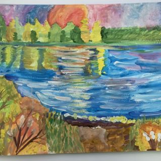 Краски осени.