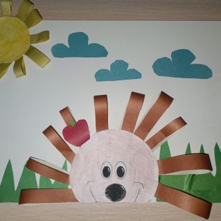 Весёлый ёжик