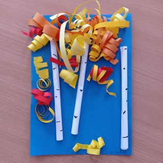 "Осенняя берёзка "