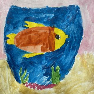 Рыбка золотая