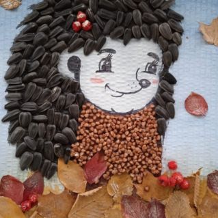 Осенний ёжик