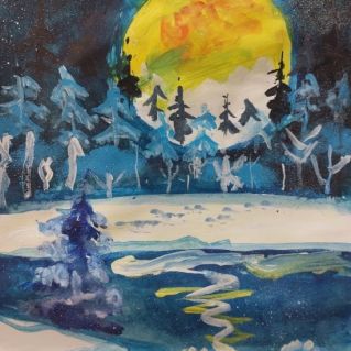 "Север синий на краю России"