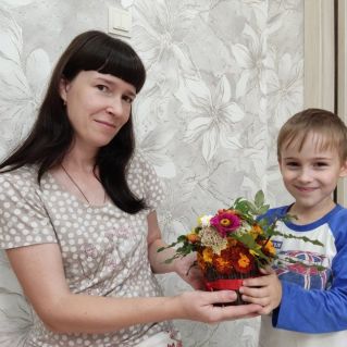 Букет для мамочки