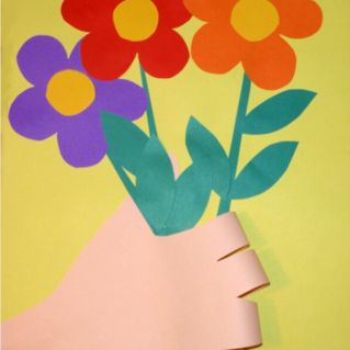 Букет для мамы.