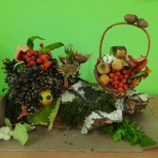 "Запасливый ежик"