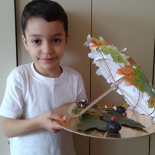 "Осенний зонтик"