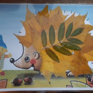 Осенний ёжик