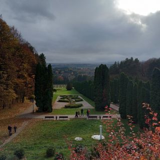 "Поздняя осень пришла в мой любимый парк"