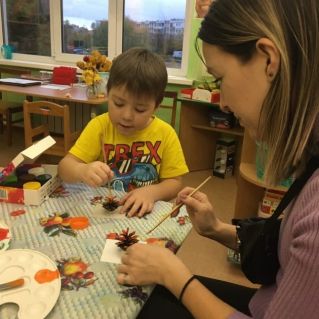 Букет "Сосновые шишки"