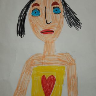 Портрет любимой мамочки