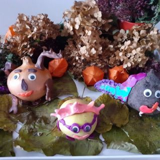 Веселые овощи