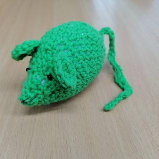 Вязание крючком - мышка