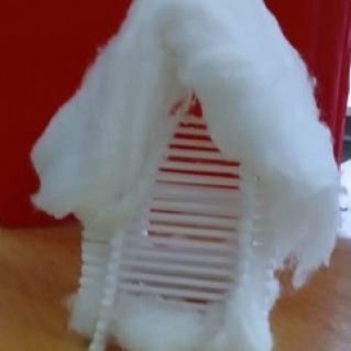 "Домик под снегом"