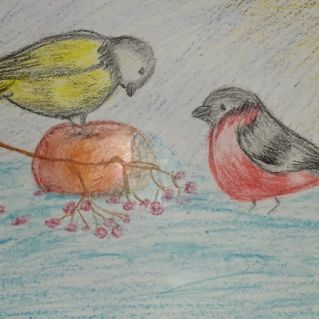 "Синица и снегирь"