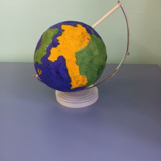 Красочный глобус