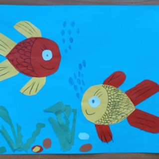 "Удивительный подводный мир" (рыбки в  аквариуме).