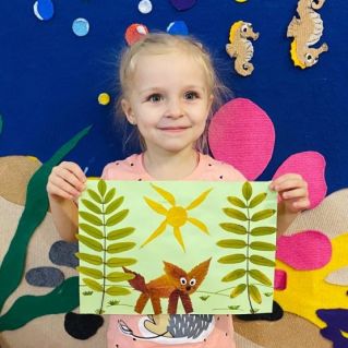 "Лисичка в лесу"