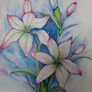 Цветы для милой мамы