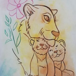 Мама - тигрица