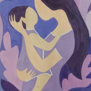 На ручках у мамы