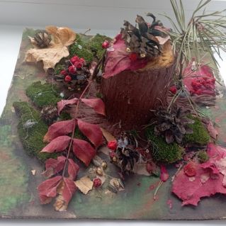 Отдых на пенечке