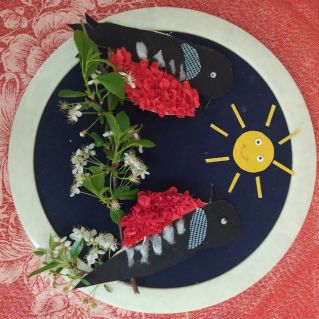 "Мои любимые снегири"