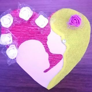 Сердечко для мамочки.