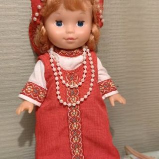 "Кукла в русском народном национальном костюме"