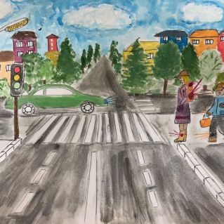 "Будь заметным на дороге, соблюдая ПДД"