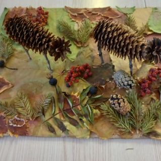 На лесной полянке